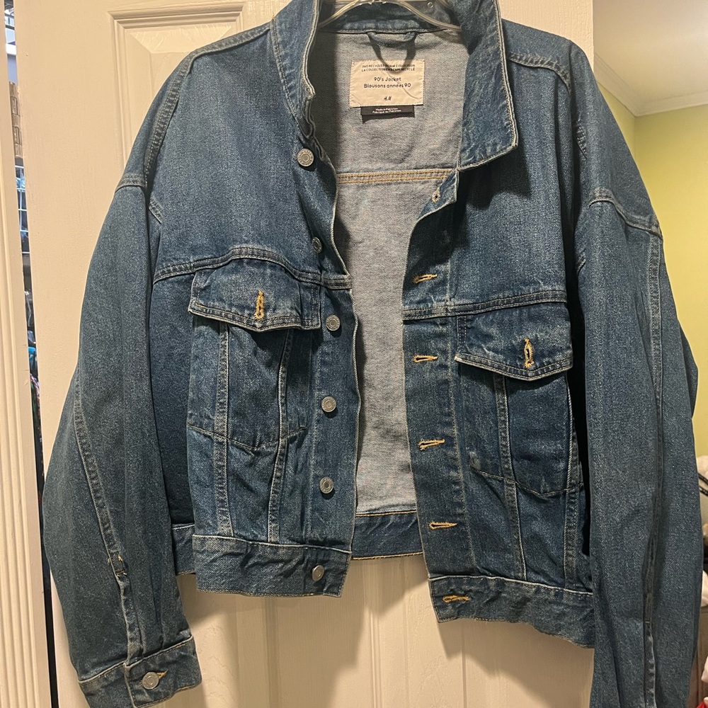 VTG H&M Men’s Jean Jacket. Street wear 90s style. XL - Picture 9 of 16
